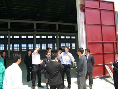 法國(guó)艾瓦泵業(yè)來我公司商談合作事項(xiàng)